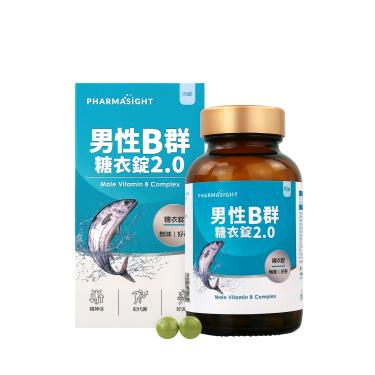 【Pharmasight】男性B群糖衣錠2.0(90錠/盒)