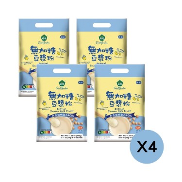 【薌園】無加糖豆漿粉(200gX4袋)