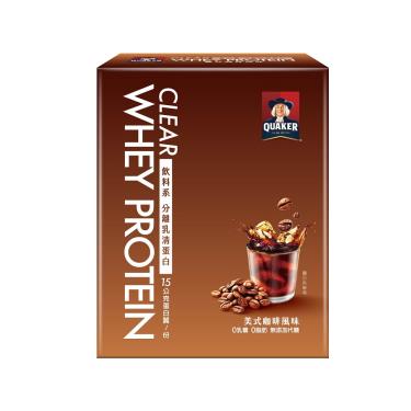 【桂格】飲料系分離乳清蛋白粉(5包/盒)美式咖啡
