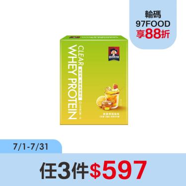 【桂格】飲料系分離乳清蛋白粉(5入/盒)蜂蜜檸檬