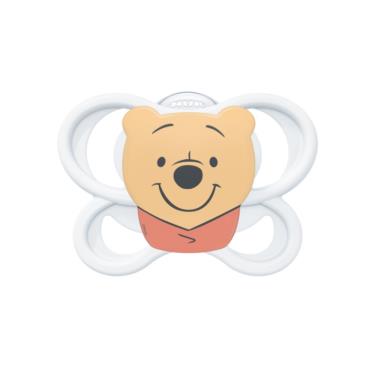 【德國NUK】PM AIR迪士尼超透氣矽膠安撫奶嘴-0-6m（白）