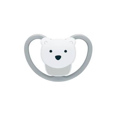 【德國NUK】PM AIR超透氣矽膠安撫奶嘴-6-18m (北極熊)
