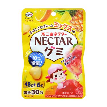 【不二家】Nectar綜合水果QQ糖( 增量版 )