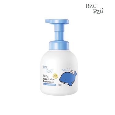 【BZU BZU】嬰幼兒洗髮沐浴慕斯-300ml（蘆薈+洋甘菊）