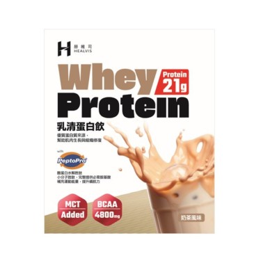 【赫維司】乳清蛋白飲-奶茶(10包/盒)