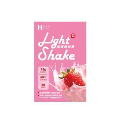 【赫維司】搖搖輕奶昔(7包/盒)草莓風味