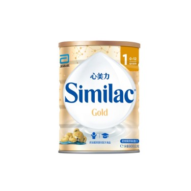 【亞培】心美力添加鐵質Gold金選嬰兒配方(800g/罐)