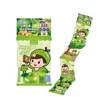 【米大師】小星泡芙(4包/串)青蘋果、香蕉
