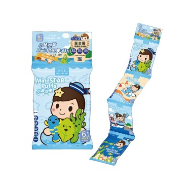 【米大師】小星泡芙(4包/串)小魚、海帶