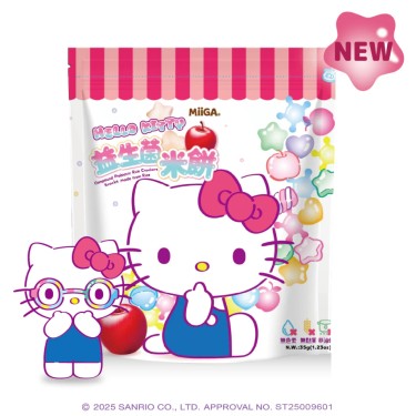 【玉山碾米】MiiGA益生菌米心星(35g/包)蘋果口味