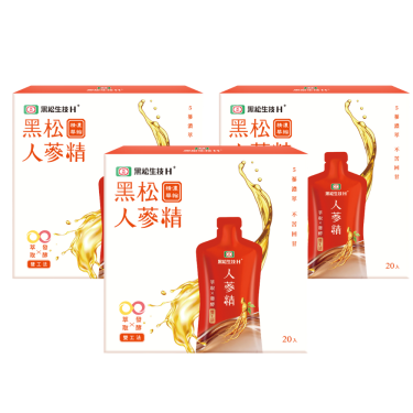 【黑松生技】人蔘精3盒組 ( 20包/盒 ) 廠商直送
