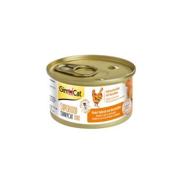 【Gimpet 竣寶】超級貓罐-雞肉+胡蘿蔔 70g