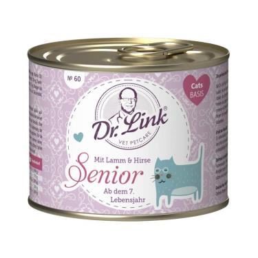 【 Dr.Link 林克博士】 低敏主食貓罐-高齡貓200g（效期日2024/12/22）