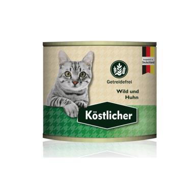 【Kostlicher 可莉司朵】 無穀主食貓罐-鹿肉+雞肉200g