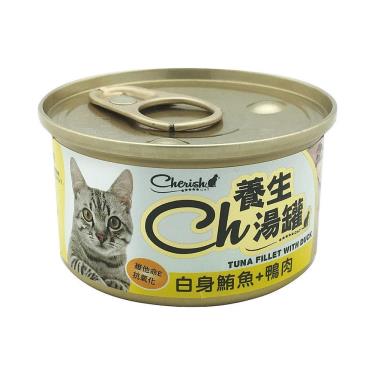 (惜福良品)【CH】養生湯罐白身鮪魚+鴨肉80g（效期日2024/08/04）