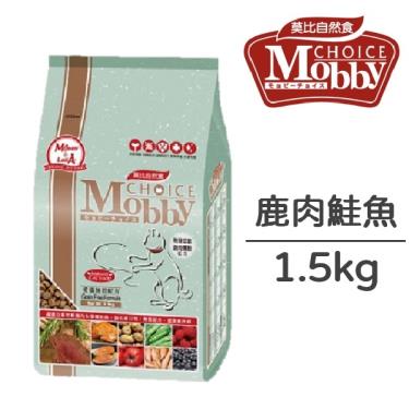 【Mobby 莫比】愛貓無穀配方鹿肉鮭魚1.5kg