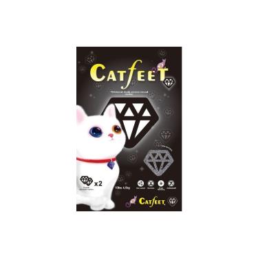 【CatFeet】黑鑽貓砂活性碳+雙倍10LB/4.5kg
