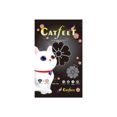 【CatFeet】黑鑽貓砂活性碳+花香10LB/4.5kg