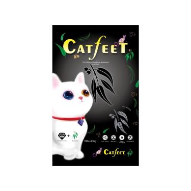 【CatFeet】黑鑽貓砂活性碳+尤加利10LB/4.5kg