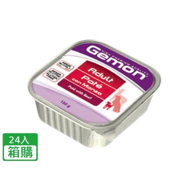 【GEMON啟蒙】犬主食餐盒-牛肉150g(24入組)