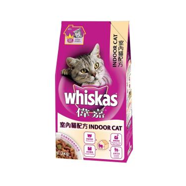 (惜福良品)【偉嘉】貓糧-室內貓配方1.3kg（效期日2024/09/07）