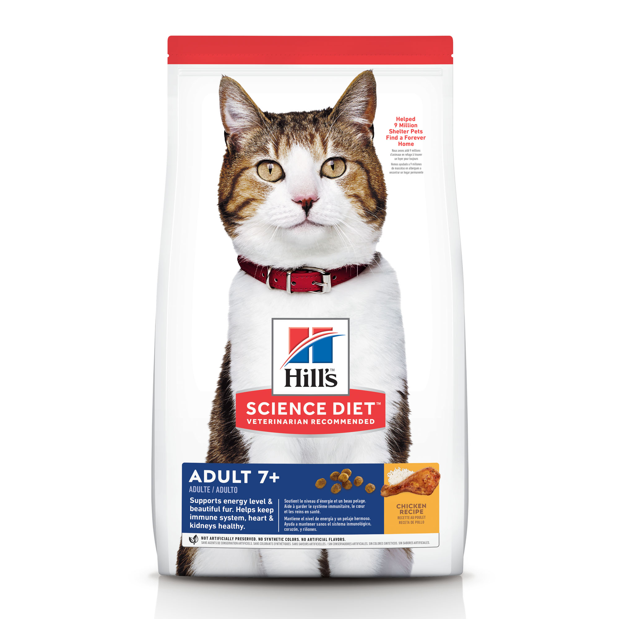 【Hills 希爾思】成貓7歲以上雞肉特調食譜 3.5kg（效期日2024/08/01）