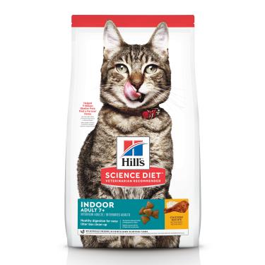 (惜福良品)【Hills 希爾思】室內成貓7歲以上雞肉特調食譜 1.58kg（效期日2024/07/01）