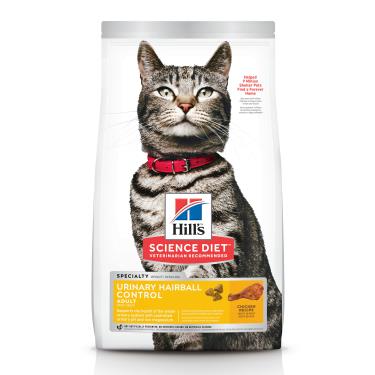 【Hills 希爾思】成貓泌尿道毛球控制雞肉食譜 1.58kg（效期日2024/09/01）