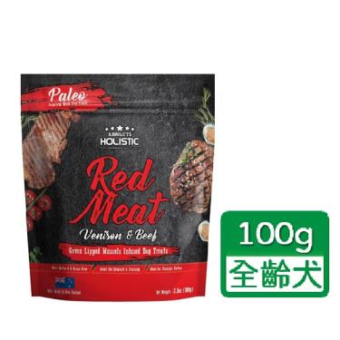 【超越巔峰】鮮食肉片放牧牛+放牧鹿+綠貽貝100g