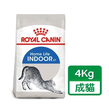 【ROYAL 皇家】室內成貓專用乾糧IN27（4kg）（預購商品）