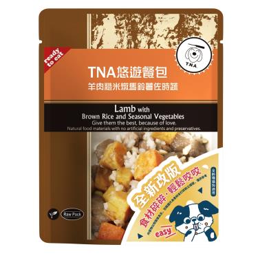 【TNA 悠遊】犬餐包 羊肉燉糙米馬鈴薯佐時蔬（150g）