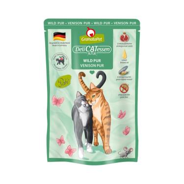 【德國Granatapet葛蕾特】精緻貓餐包-純鹿肉85g