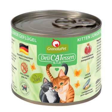 【德國Granatapet 葛蕾特】精緻食光無穀主食罐（200g）0號幼貓純禽肉