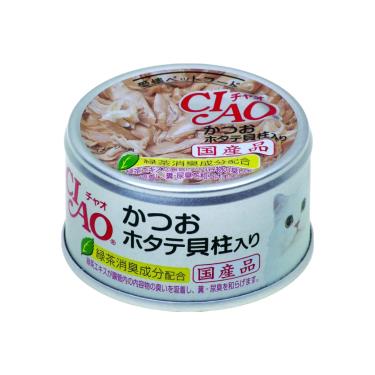 【CIAO】旨定罐84號 鰹魚+干貝（85g）