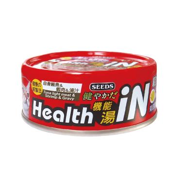 【Seeds 聖萊西】Health IN機能湯罐-鮪魚+蝦肉+風味澆汁80g