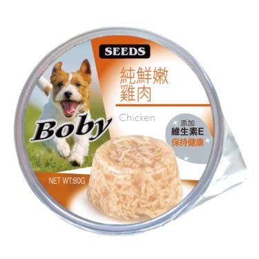 【Seeds 聖萊西】惜時 BOBY犬餐杯-鮮嫩雞肉80g