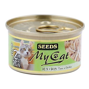 【Seeds 聖萊西】MyCat我的貓2號機能餐-鮪魚+雞肉（85g）