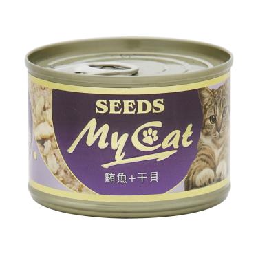 【Seeds 聖萊西】MyCat我的貓機能餐（170g）鮪魚+干貝