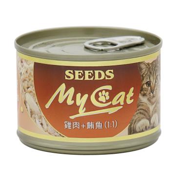 【Seeds 聖萊西】MyCat我的貓大5號機能餐-雞肉+鮪魚（170g）