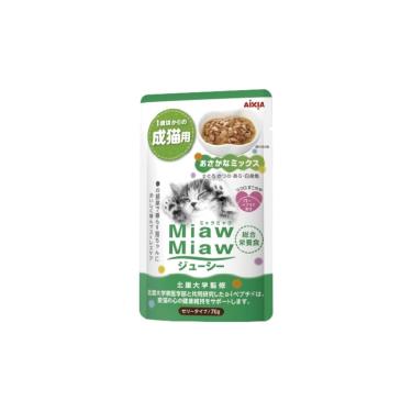 【Aixia 愛喜雅】妙喵主食軟包 精選魚類（70g）