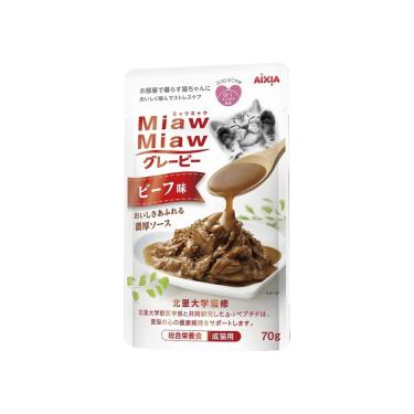 【Aixia 愛喜雅】妙喵濃厚主食軟包-牛肉70g 
