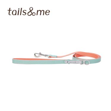 【尾巴與我】經典尼龍帶基本款牽繩-橘薄S