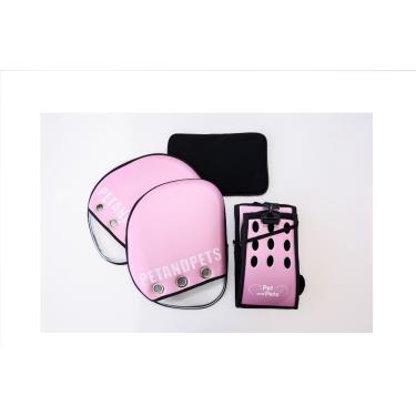 【喵旺家族】寵物包-馬卡龍玫瑰小動物專用