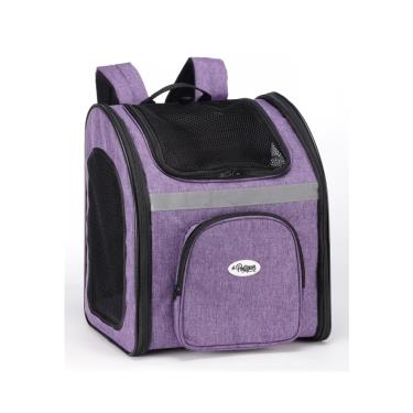 【百嬌客】寵物後背包-羅藍紫（外出籠）