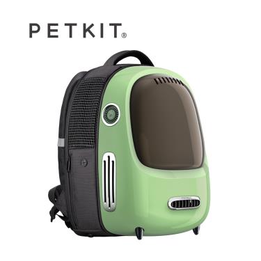 (絕版出清)【Petkit 佩奇】智能貓用背包-復古綠(外出籠)