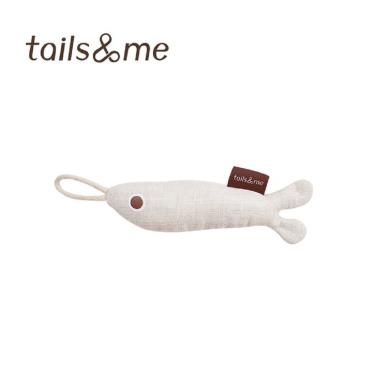 【尾巴與我】海洋動物小魚補充包1入組-米白色