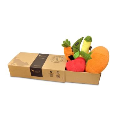【P.L.A.Y.】健康蔬果5件組（寵物玩具）