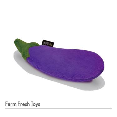 【P.L.A.Y.】田園農趣紫茄子（寵物玩具）