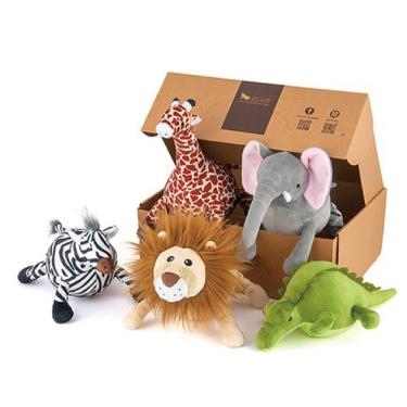 【P.L.A.Y.】狂野動物園5件組 寵物玩具