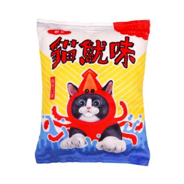 【易特廚】 貓草玩具-貓魷魚